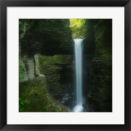 Framed Cavern Cascade Print