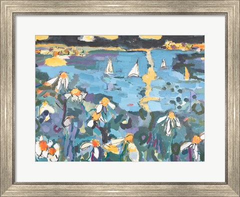 Framed Yachting Print