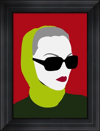 Framed Lady No. 11 Print