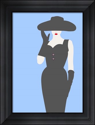 Framed Lady No. 13 Print