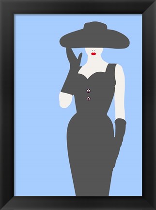 Framed Lady No. 13 Print