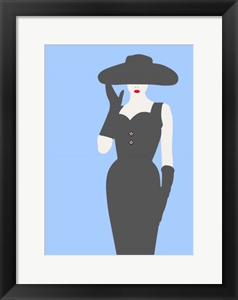 Framed Lady No. 13 Print