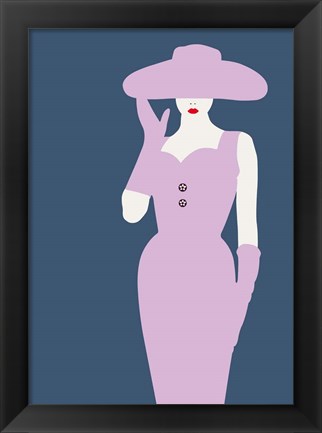 Framed Lady No. 14 Print