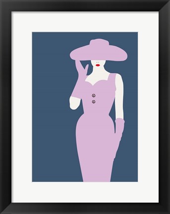 Framed Lady No. 14 Print