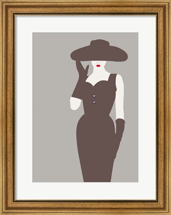 Framed Lady No. 15 Print