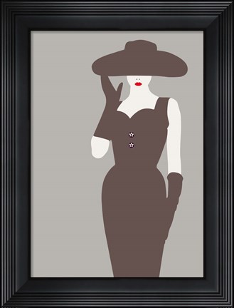 Framed Lady No. 15 Print