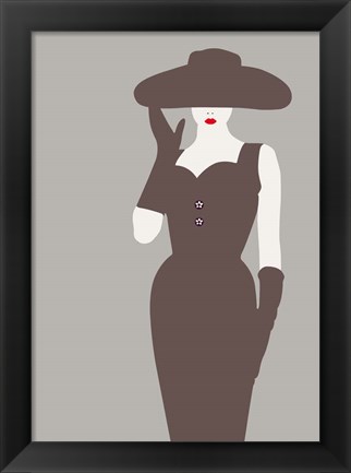 Framed Lady No. 15 Print