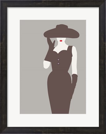 Framed Lady No. 15 Print
