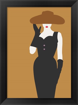 Framed Lady No. 16 Print