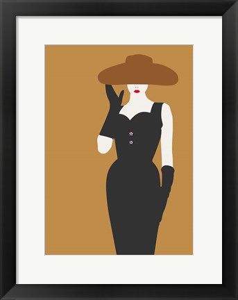 Framed Lady No. 16 Print