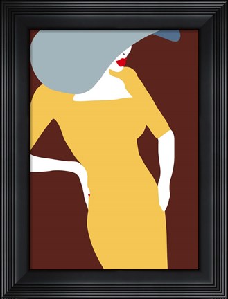 Framed Lady No. 17 Print