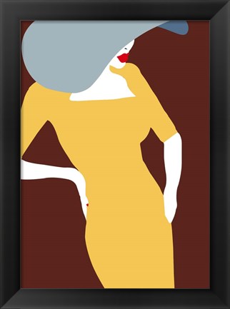 Framed Lady No. 17 Print