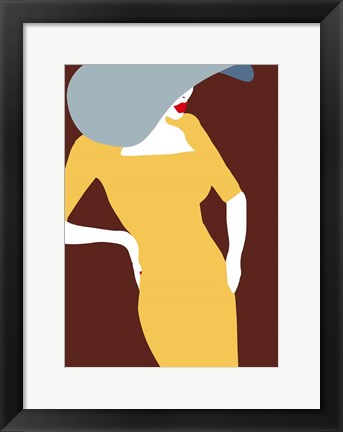 Framed Lady No. 17 Print