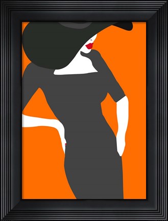 Framed Lady No. 18 Print