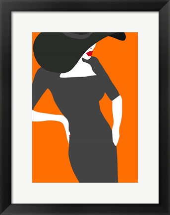 Framed Lady No. 18 Print