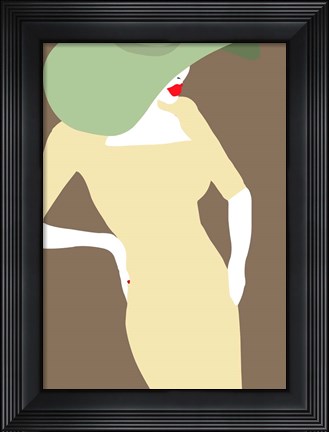 Framed Lady No. 19 Print