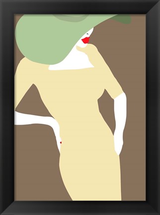 Framed Lady No. 19 Print