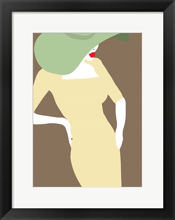 Framed Lady No. 19 Print