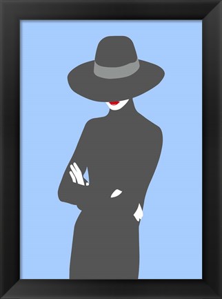 Framed Lady No. 2 Print