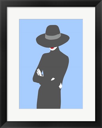 Framed Lady No. 2 Print