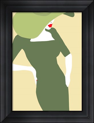Framed Lady No. 20 Print