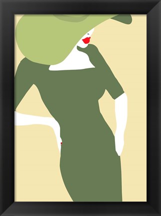 Framed Lady No. 20 Print