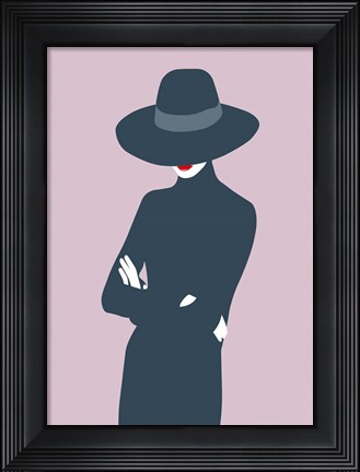 Framed Lady No. 3 Print