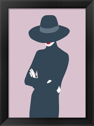 Framed Lady No. 3 Print