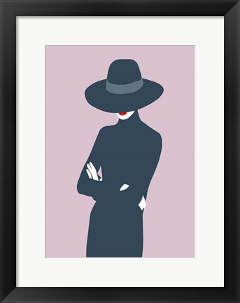 Framed Lady No. 3 Print