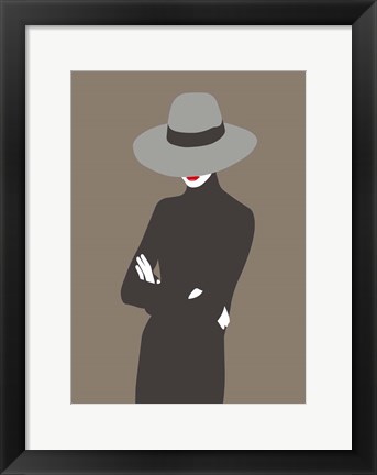 Framed Lady No. 4 Print