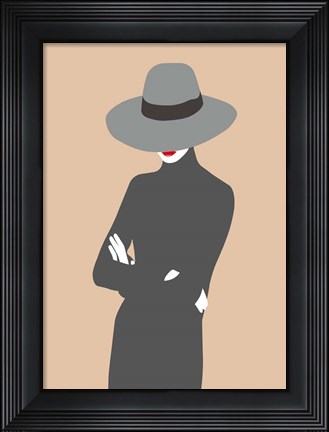 Framed Lady No. 5 Print