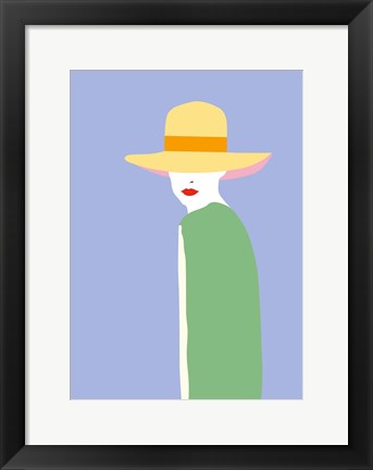 Framed Lady No. 6 Print