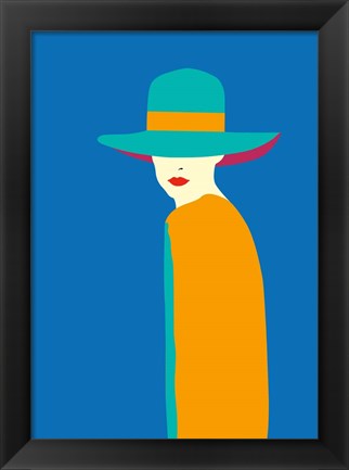 Framed Lady No. 7 Print