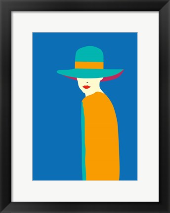 Framed Lady No. 7 Print