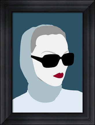 Framed Lady No. 8 Print