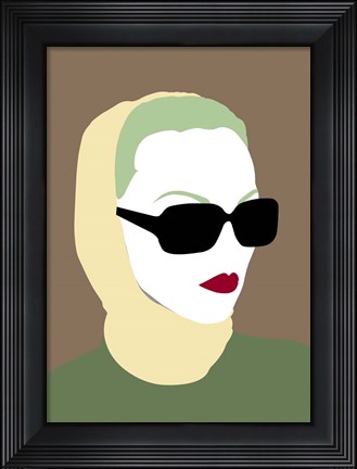 Framed Lady No. 9 Print