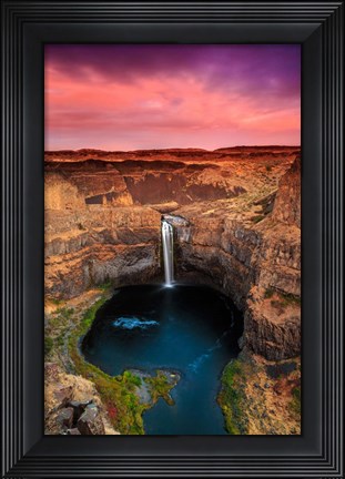 Framed Palouse Falls Print