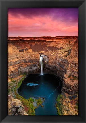 Framed Palouse Falls Print