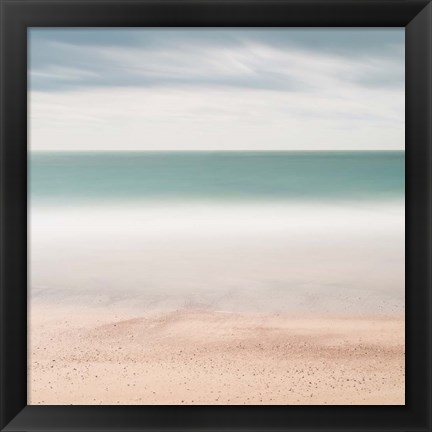 Framed Beach, Sea, Sky Print