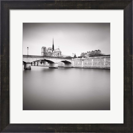 Framed Notre Dame I Print