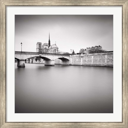 Framed Notre Dame I Print