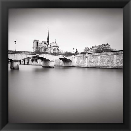 Framed Notre Dame I Print