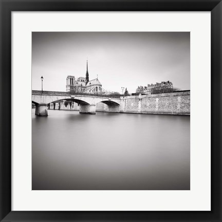 Framed Notre Dame I Print