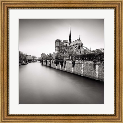 Framed Notre Dame II Print