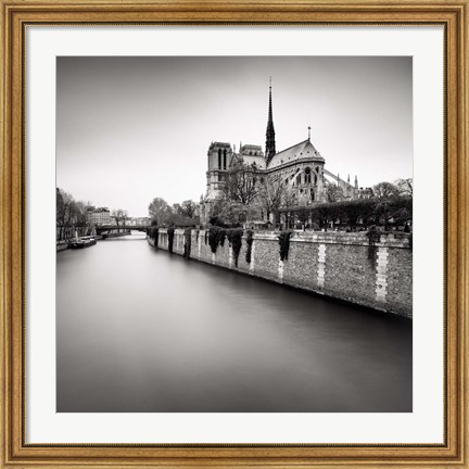 Framed Notre Dame II Print
