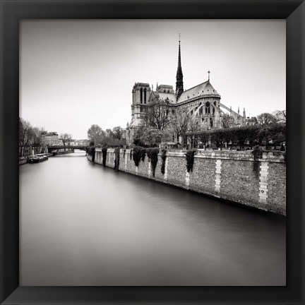 Framed Notre Dame II Print