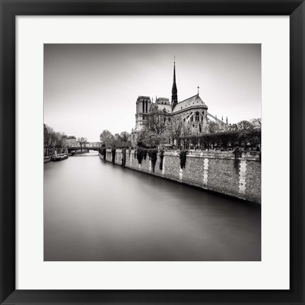 Framed Notre Dame II Print