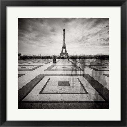 Framed Tourists Print