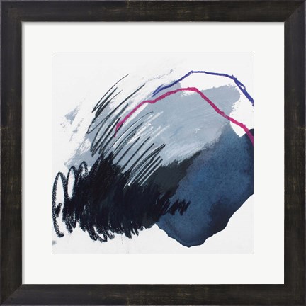 Framed Dynamic and Linear No. 1 Print