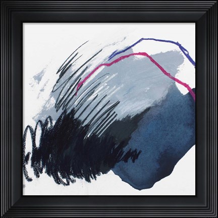 Framed Dynamic and Linear No. 1 Print